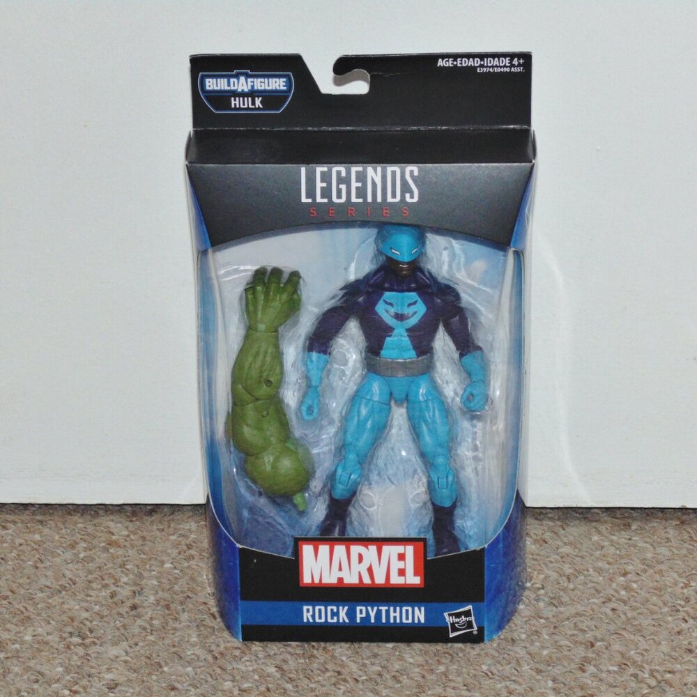 2018 Hasbro Marvel Legends 6" Rock Python Figure MIB Brand New BAF Hulk
